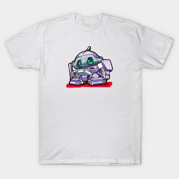 Asplenia Studios: SD Purple Bear T-Shirt by AspleniaStudios